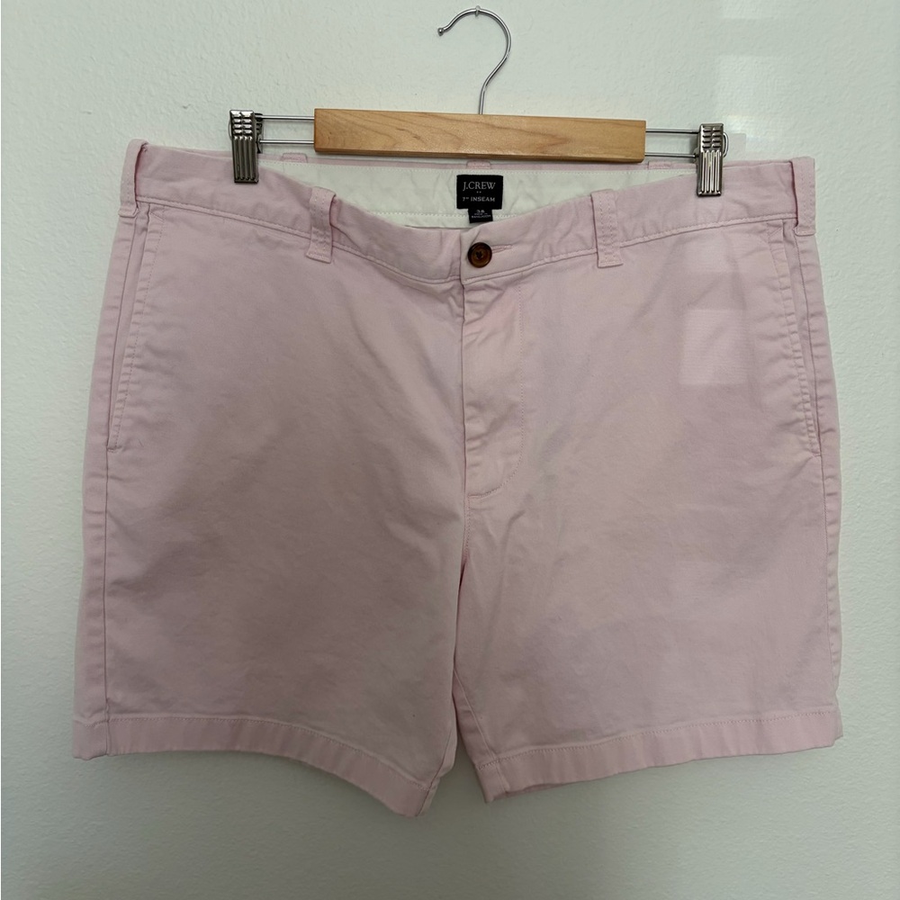 J. Crew Light Pink Cotton Chino Shorts